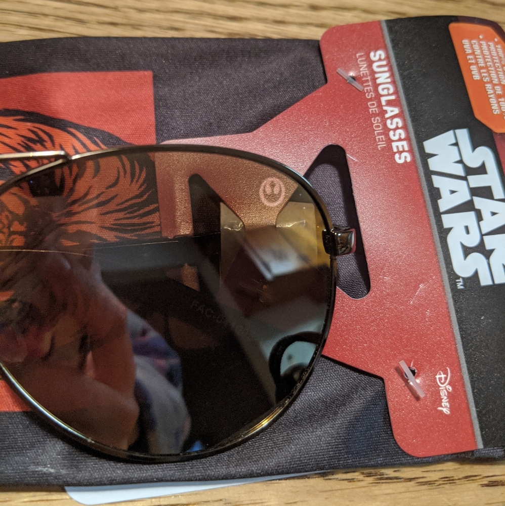 Star Wars Adult Aviator Sunglasses Chewbacca New - Picture 4 of 6